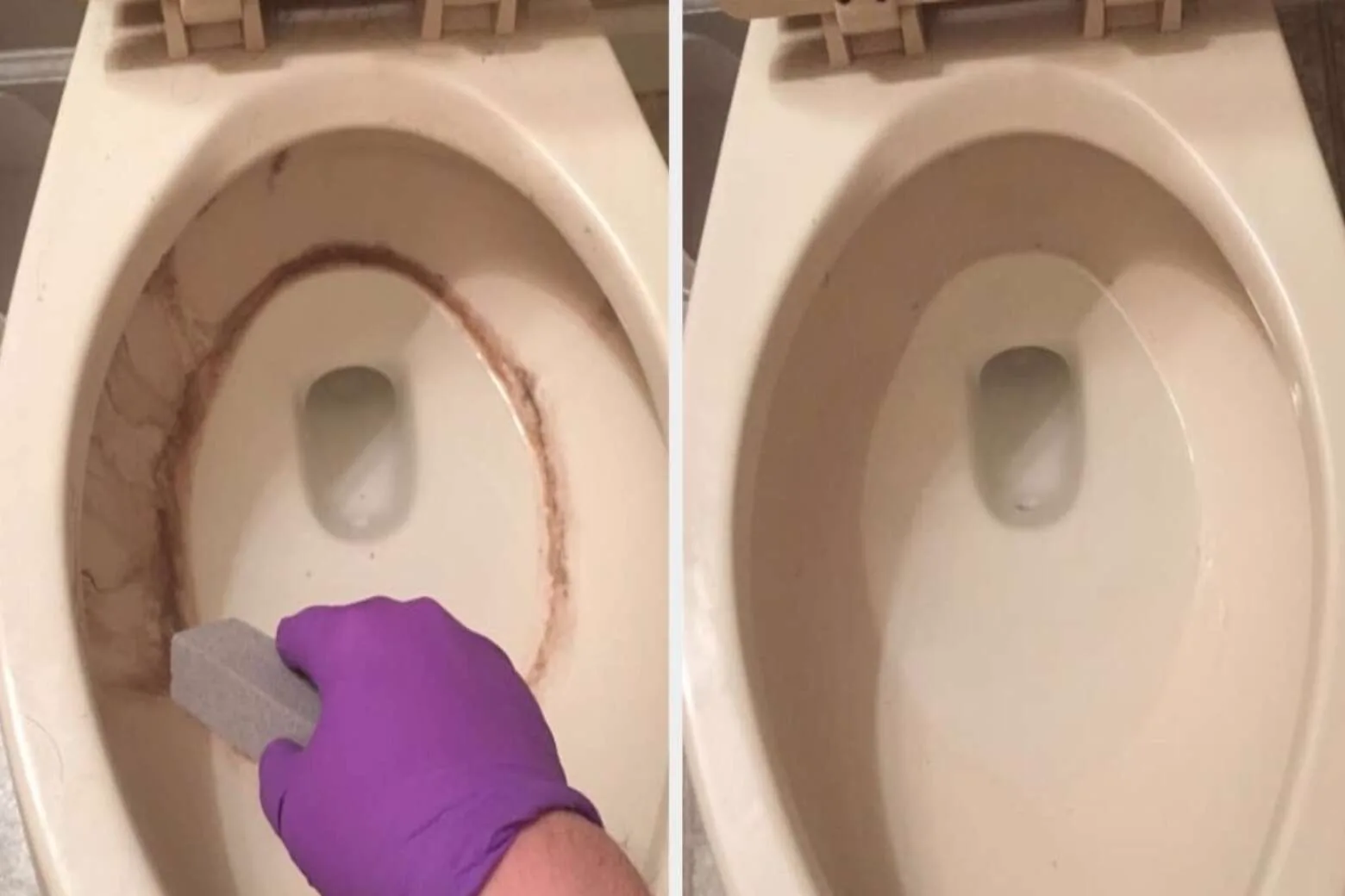 Baño antes de la limpieza